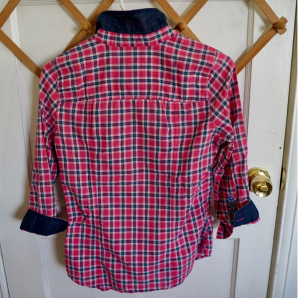 Magenta Plaid Shirt - Picture 3 of 6